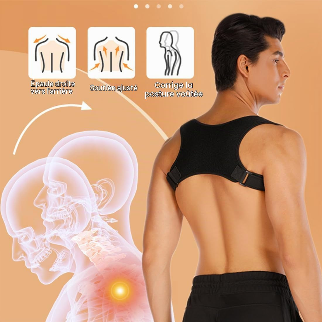 Correcteur De Posture Dos - Mywellfitco