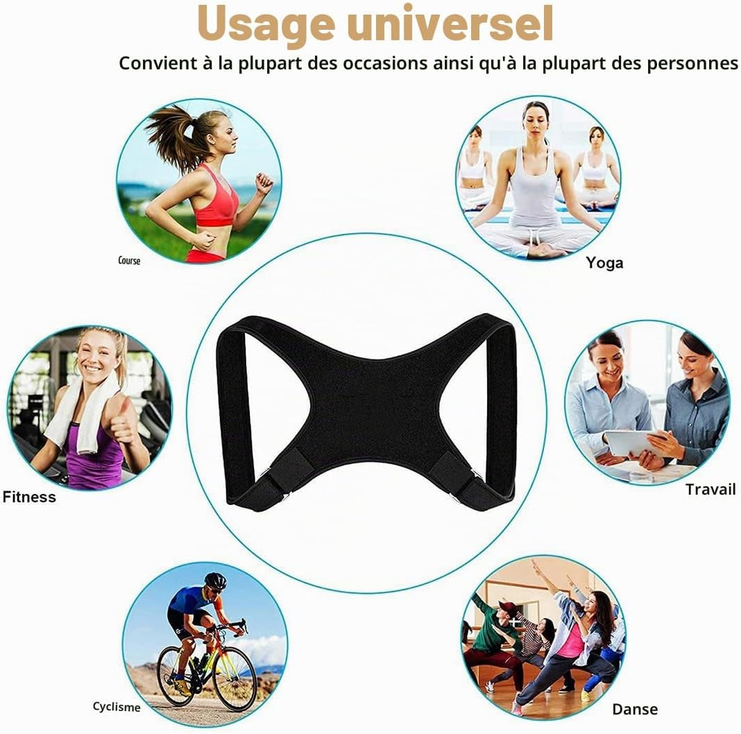 Correcteur De Posture Dos - Mywellfitco