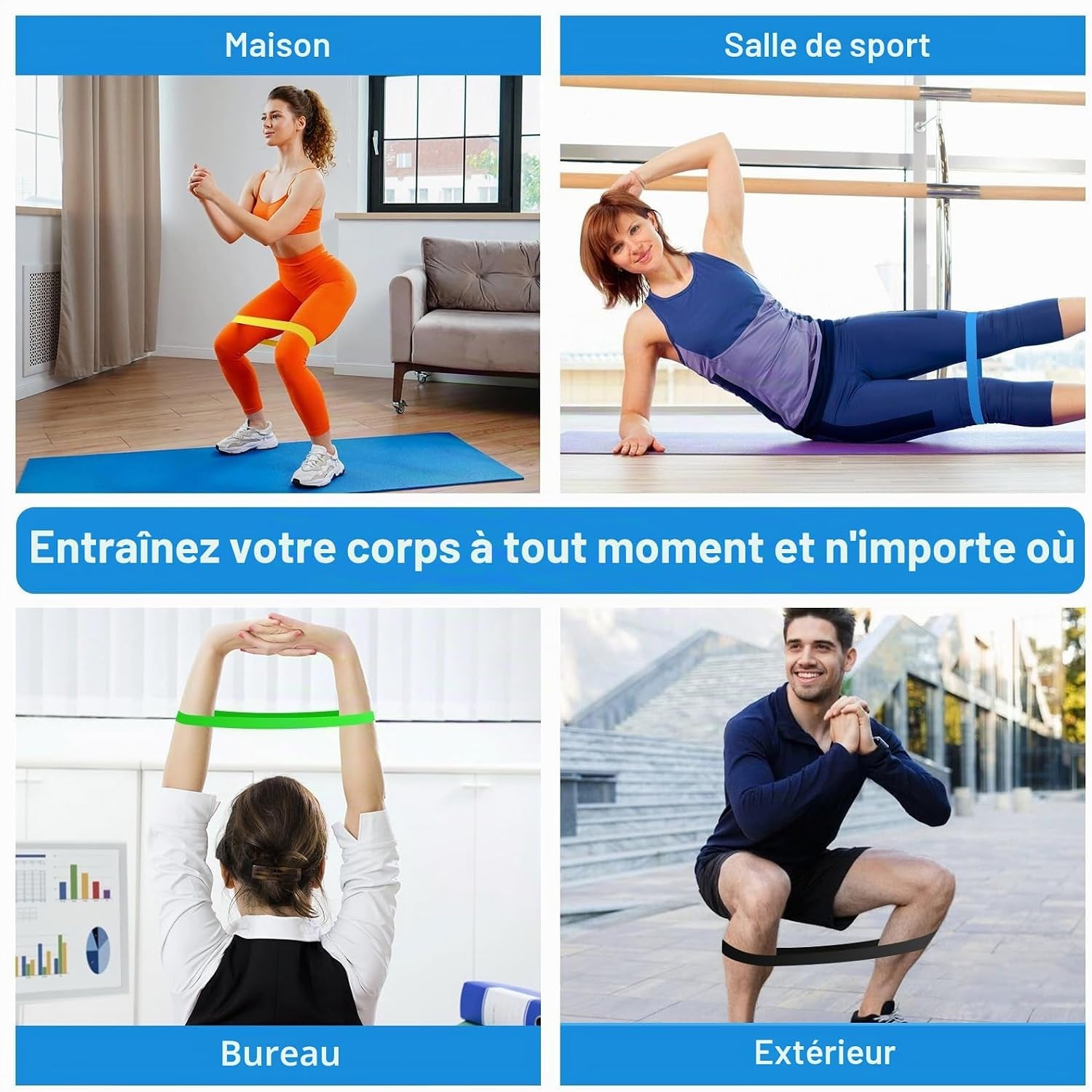 Bandes Elastiques De Resistance - Mywellfitco