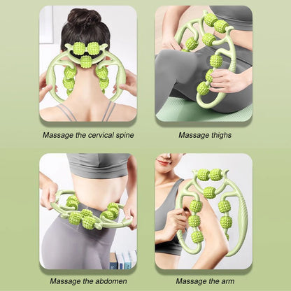Rouleau De Massage Fascia 9 Roues - Mywellfitco